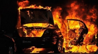 Dəhşətli qəzada üç nəfər diri-diri yandı - VİDEO 