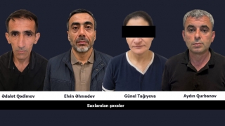 Nəsimidə 4 nəfərdən 70 kiloqram narkotik götürüldü - VİDEO