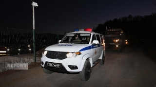 Xankəndi-Laçın yolunda sülhməramlıların avtomobillərinə növbəti dəfə şərait yaradılıb  - FOTO