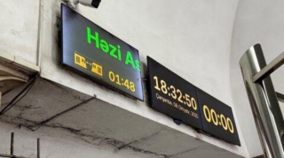 Metroda YENİLİK:  Qatarın nə vaxt gələcəyi ekranda görünəcək