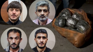 “Land Rover” idarə edən narkokuryerdən 17 kq marixuana aşkarlandı - VİDEO 