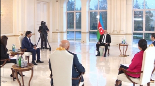 Президент Ильхам Алиев дал интервью местным телеканалам - ОБНОВЛЕНО - ФОТО - ВИДЕО