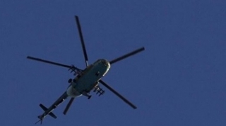 Suriyada hərbi helikopter qəzaya uğradı 