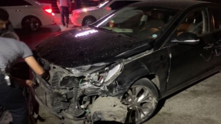 Bakıda avtomobil piyadanı vurduqdan sonra maşınlara çırpılıb - FOTO - VİDEO 