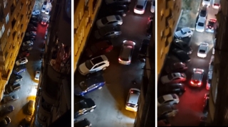 Bu küçədə sürücülər yol üstündə hər gün dava edir - Yasamalda xaos - VİDEO 