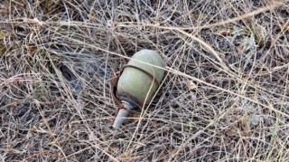 Laçında tank mərmisi və əl qumbaraları aşkarlanıb  - FOTO