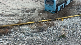 В Ордубаде из-за ДТП с автобусом сотни абонентов остались без газа 