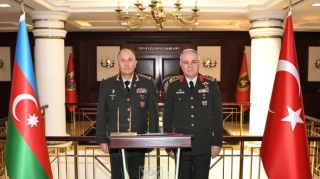 Türkiyənin Baş Qərargah rəisi Kərim Vəliyevlə DANIŞDI 