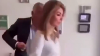 Arvadı ilə bu görüntüləri viral oldu - Hamı lağa qoydu - VİDEO    