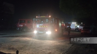 Sumqayıtda GÜCLÜ YANĞIN başlayıb: xəsarət alan var   - FOTO - YENİLƏNİB