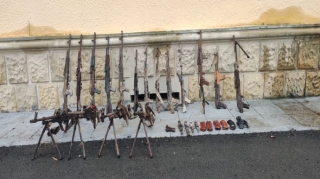 Füzulidə azad edilmiş ərazidə xeyli silah-sursat tapılıb - FOTO   - VİDEO