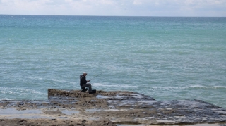 Xəzər geri çəkilir, boş sahələr yaranır  - VİDEO