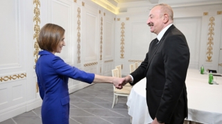 Maya Sandu İlham Əliyevlə görüşündən yazdı 