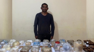 Dövlət sərhədini pozaraq qaçmağa cəhd edən şəxs saxlanılıb