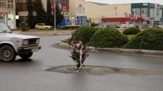 Sumqayıtda dairəvi yoldakı problem aradan qaldırıldı - YENİLƏNİB