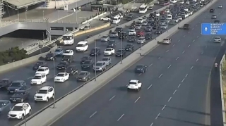 Bakının bu yollarında TIXAC VAR 