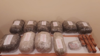 İrandan Azərbaycana 11 kq narkotik keçirilməsinin qarşısı alınıb  - FOTO