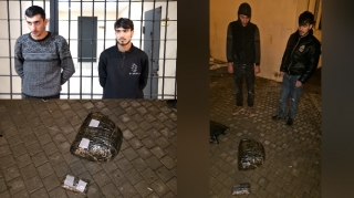 Səbaildə narkokuryerlərdən 3 kq narkotik aşkarlandı - FOTO - VİDEO
