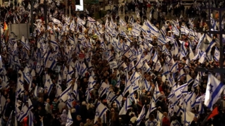 İsraildə etirazların yeni mərhələsi   - FOTO