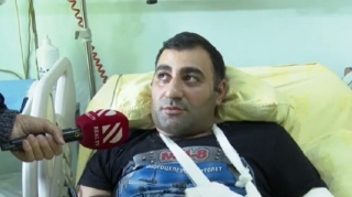 Qəzadan sağ çıxan polkovnik-leytenant hadisənin necə baş verməsindən danışdı - VİDEO 