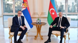 İlham Əliyevin Serbiya Prezidenti ilə təkbətək görüşü olub  - FOTO