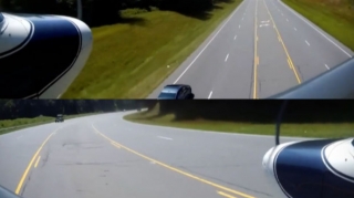 ABŞ-da maraqlı görüntülər:  Təyyarə magistral yola endi - VİDEO 