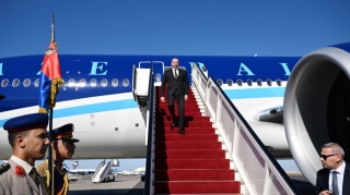 Prezident Misirə getdi - FOTOLAR 