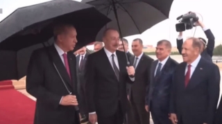 Rəcəb Tayyib Ərdoğanın Naxçıvanda rəsmi qarşılanma mərasimi olub - YENİLƏNİB - VİDEO 