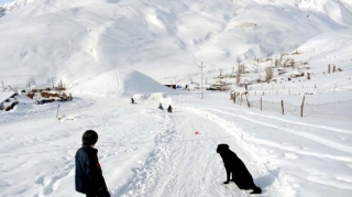 Xınalığa 22 sm qar yağıb - Faktiki hava 