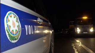 Yevlax-Bərdə avtomobil yolunda yol qəzası olub, xəsarət alanlar var