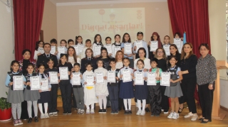 Yol polisi orta məktəblərdə uşaqlar arasında təbliğat işlərini davam etdirir - FOTO