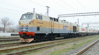 Rusiyadan İrana göndərilən humanitar yardım Astara stansiyasına çatdı - FOTOLAR 