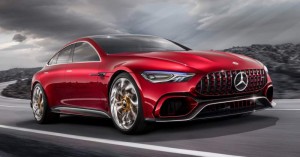 Almanlar "Mercedes-AMG GT" konseptini təqdim etdilər - FOTO