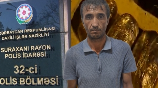 Bakıda narkokuryer tutuldu - FOTO - VİDEO