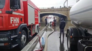 Bağırov korpüsünün su basan tunelində hərəkət növbəli təşkil olunur - DYP 