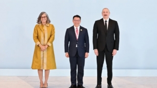Prezident və xanımı WUF13-ün açılış mərasimində - FOTO