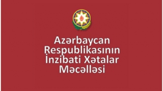 İnzibati Xətalar Məcəlləsinə yeni maddə əlavə edilir