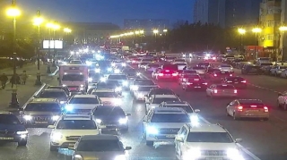 Bakıda sıxlıq olan yollar açıqlanıb - FOTO 