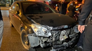 Bakıda qəza zamanı bir nəfər xəsarət alıb - FOTO - VİDEO 