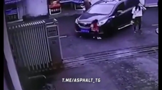 Ana asqıranadək balaları maşının altında qalıb əzildi   - VİDEO