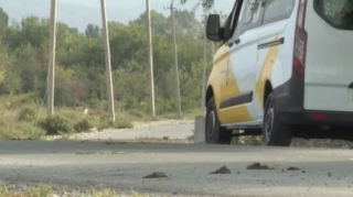 İTV-nin avtomobili Tərtərdə düşmənin hücumuna məruz qalıb