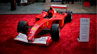 Ferrari Шумахера продали на аукционе более чем за 18 млн долларов 