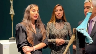 Leyla Əliyeva “Q Gallery Berlin”dən paylaşım etdi - VİDEO 