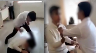 Sinif yoldaşı tərəfindən döyülən şagird: "Mən o zərbəni gözləmirdim" - VİDEO 