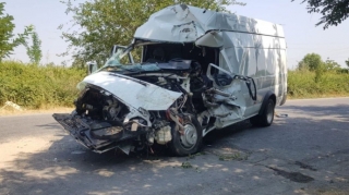 Göyçayda AĞIR QƏZA:  Yaralanan var – FOTO 