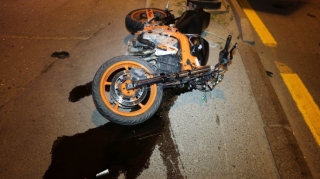 Bakıda 57 yaşlı motosikletçi yol qəzasında xəsarət alıb 