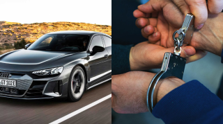 Yaşıl işıqda "Audi" ni geriyə sürən azərbaycanlı həbs olundu 