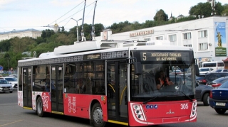 Dünyanın ən böyük trolleybus şəbəkəsinə sahib şəhər - FOTO