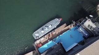 Türkiyədə "SANCAR" adlı pilotsuz hərbi kateri suya buraxılıb