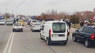 Naxçıvanda dinc əhali küçələrə çıxdı - VİDEO 